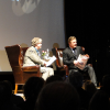 Alec Baldwin jokes with the crowd