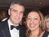 George Clooney with Alexis Gentry