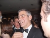 George Clooney enjoying the party