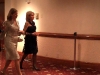 Barbara Walters strolls in
