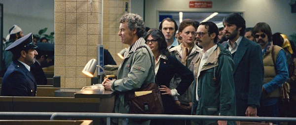 TATE DONOVAN as Bob Anders, CLEA DuVALL as Cora Lijek, CHRISTOPHER DENHAM as Mark Lijek, KERRY BISHÉ as Kathy Stafford, SCOOT McNAIRY as Joe Stafford, BEN AFFLECK as Tony Mendez and RORY COCHRANE as Lee Schatz in “ARGO,” a presentation of Warner Bros. Pictures in association with GK Films, to be distributed by Warner Bros. Pictures. © 2012 Warner Bros. Entertainment Inc.