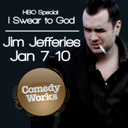 Jim Jefferies at Comedy Works in Denver! Tickets on sale now!