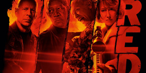 If The Expendables had good actors, it would be RED