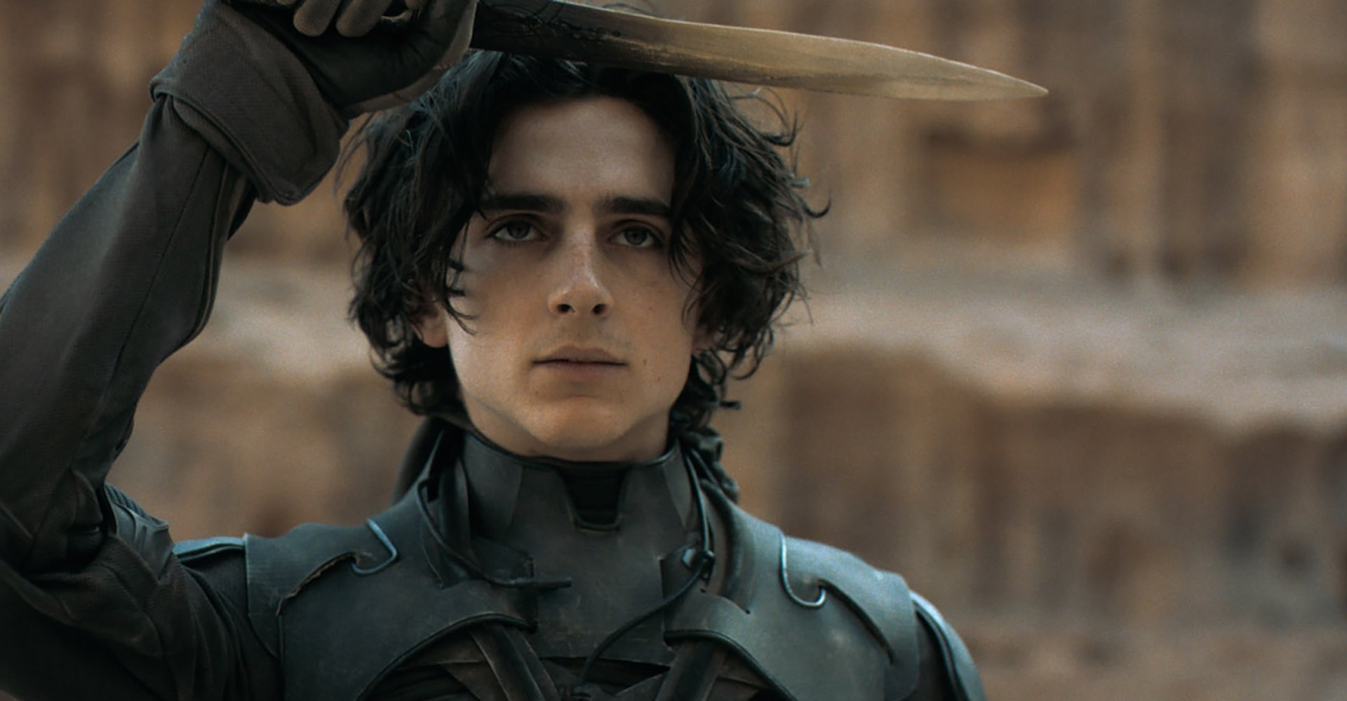 Timothée Chalamet as Paul Atreides in Dune