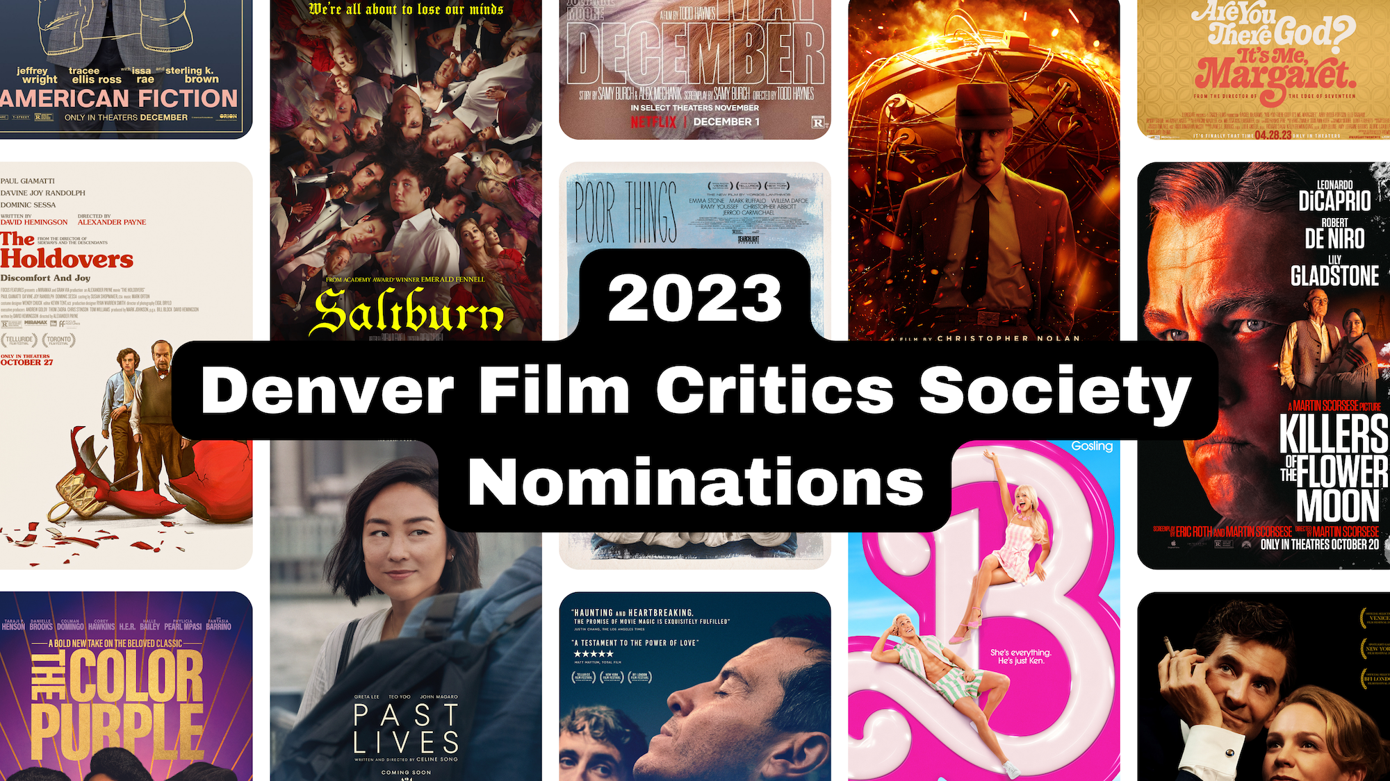 The 2023 Denver Film Critics Society Nominees Are…